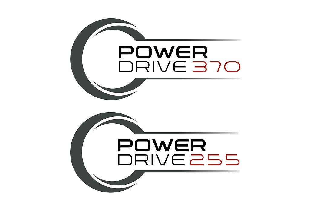 Logo Weidemann Power Drive 370 og Power Drive 255