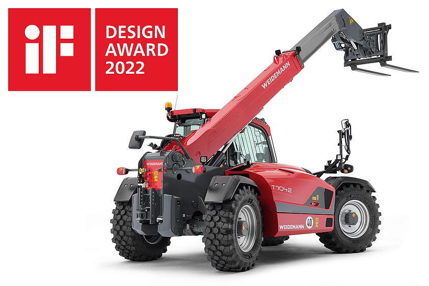 Weidemann Teleskoplader T7042 if Design Award