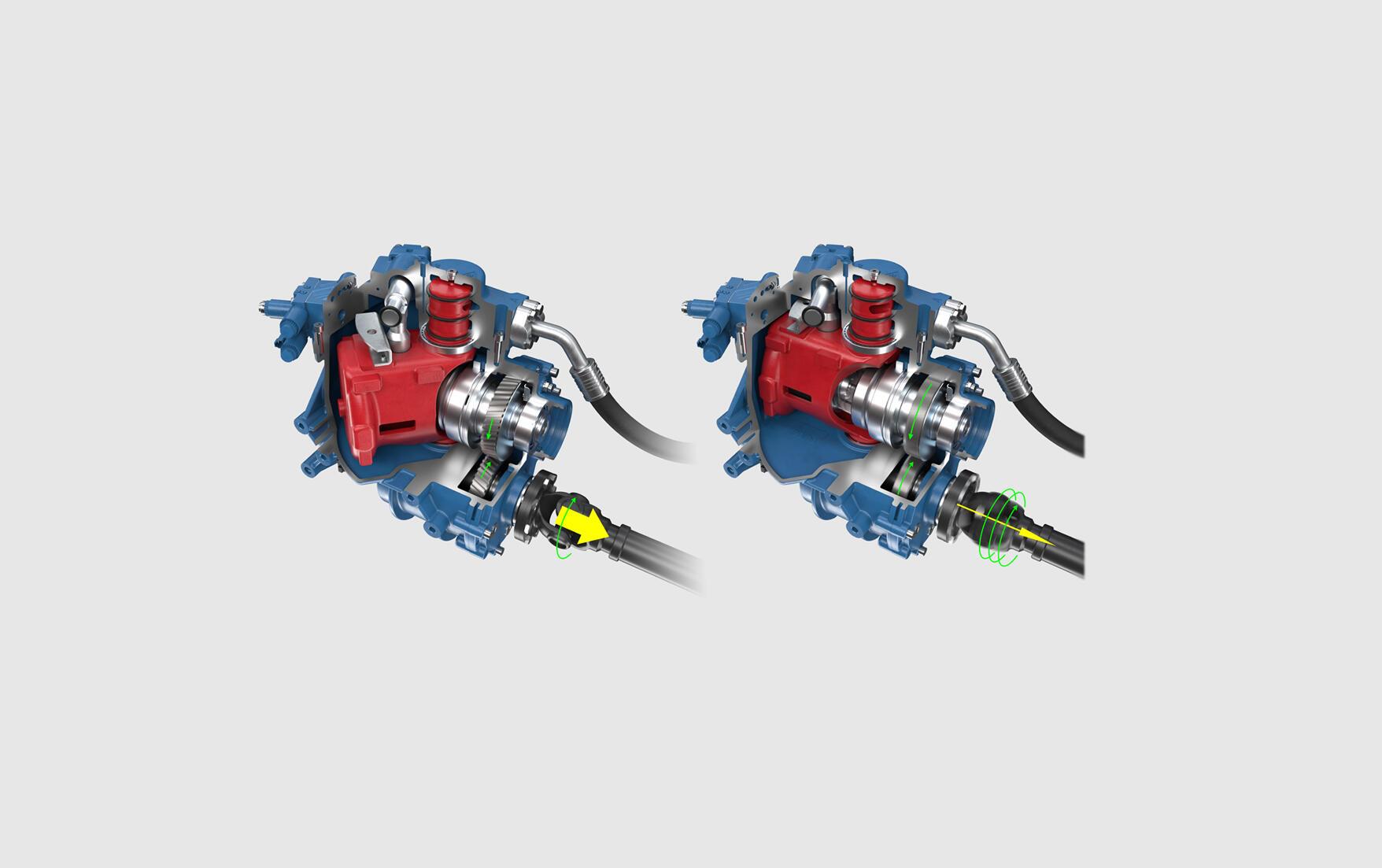 Visualisierung Getriebe Power Drive