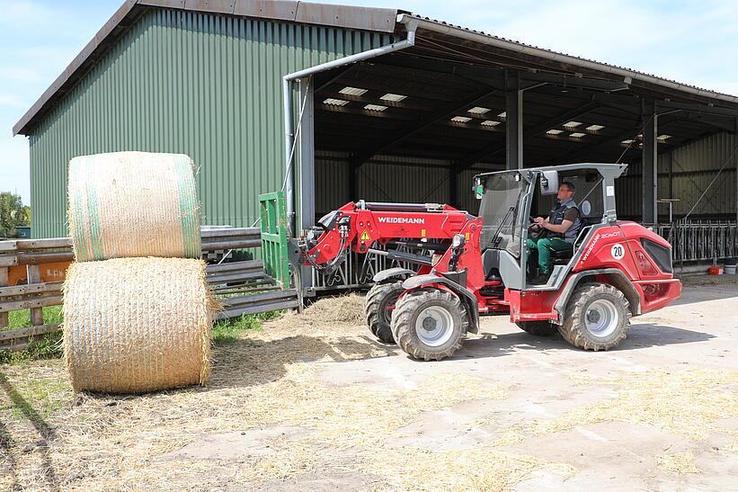 Weidemann Teleskopradlader 2060T im Einsatz