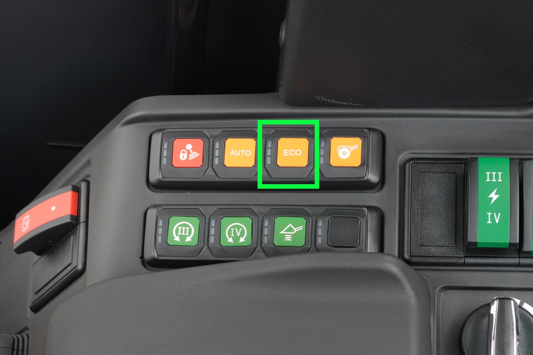 Weidemann Hoftrac 1390 Keypad Eco Drive