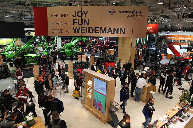 Weidemann Messestand Agritechnica 2025