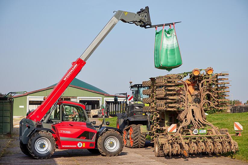 Weidemann telehandler T7035, Economy