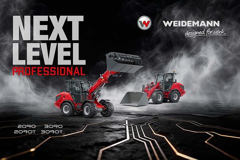 Weidemann Next Level Professional Kampagnen Motiv