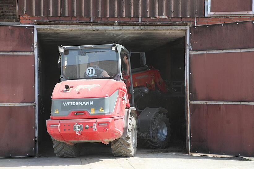 Weidemann Teleskopradlader 2060T im Einsatz