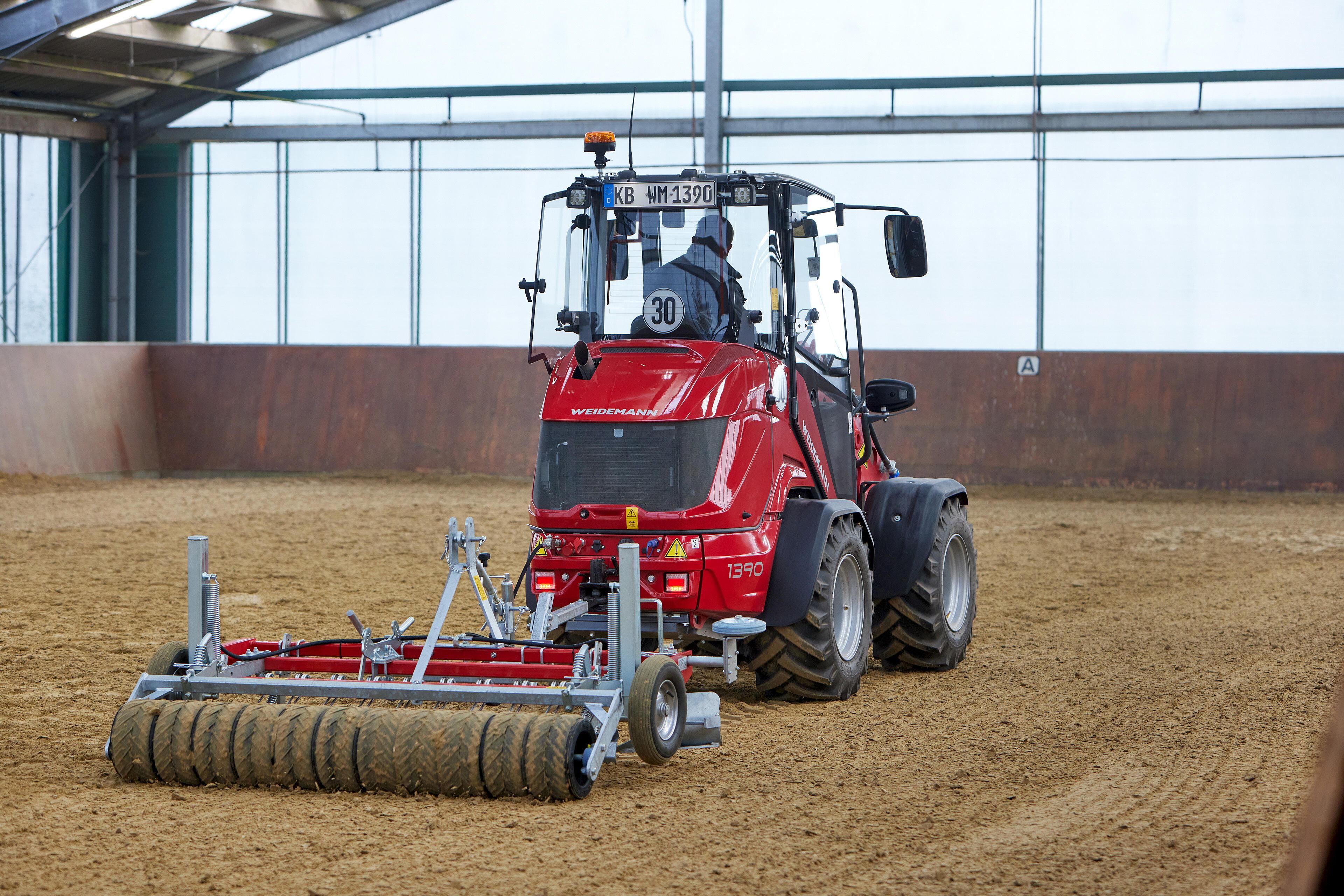 Weidemann Hoftrac 1390 im Einsatz