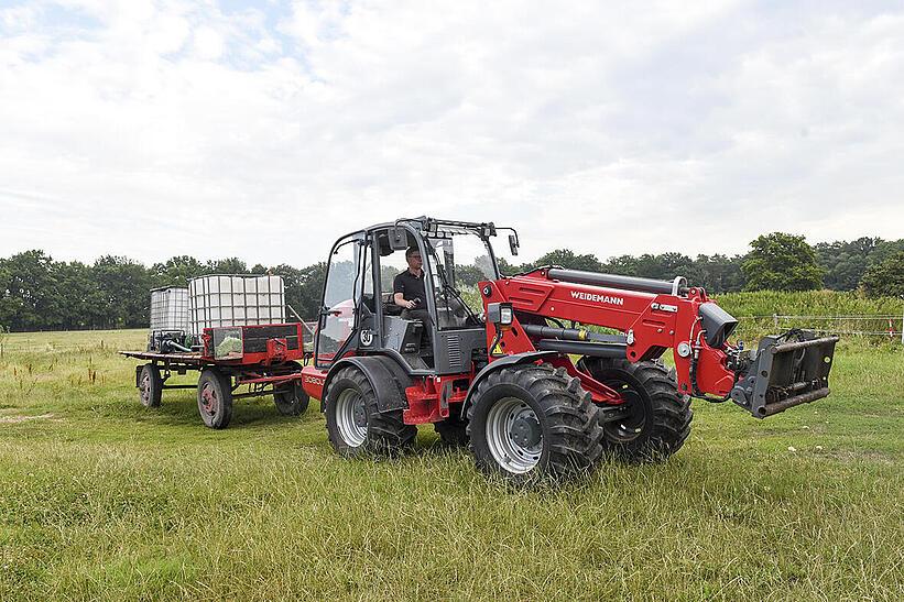 Weidemann Teleskopradlader 3080LPT im Einsatz