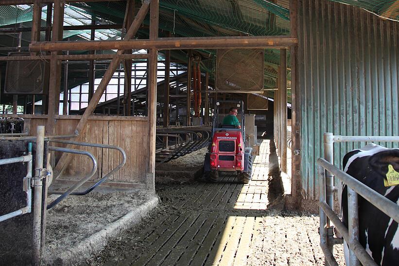 Weidemann Hoftrac 1160 im Einsatz
