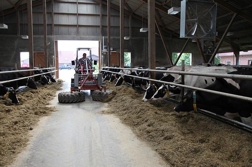 Weidemann Hoftrac 1250 im Einsatz