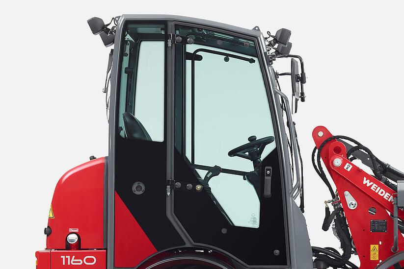 Weidemann Hoftrac 1160, Cabin