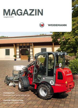 Weidemann Magazin Cover
