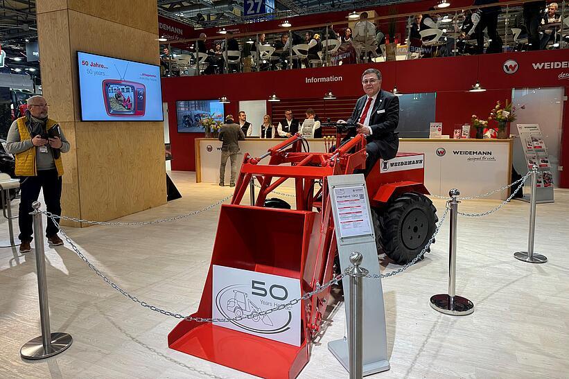 Weidemann Messestand EuroTier 2024