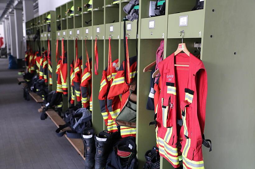 Feuerwehr Umkleide