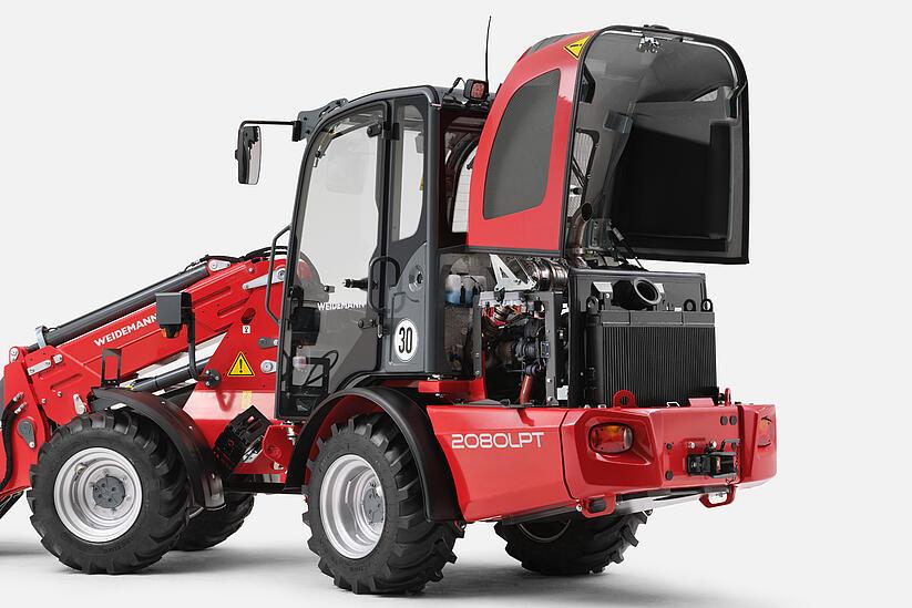 Weidemann telescopic wheel loader 2080LPT, Equipment