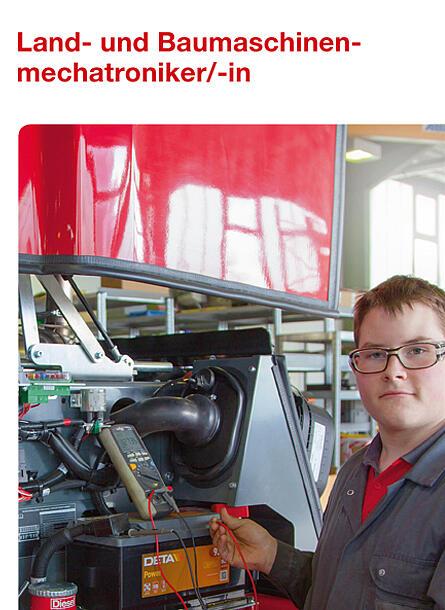 Land- und Baumaschinenmechatroniker an einer Weidemann Maschine