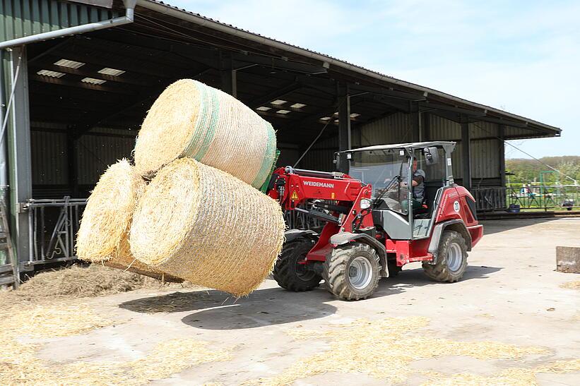 Weidemann Teleskopradlader 2060T im Einsatz
