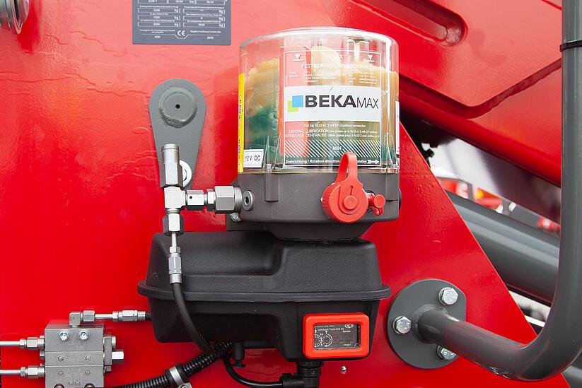 Weidemann Hoftrac, wheel loader, 1160, 1280-5080, Central lubrication system