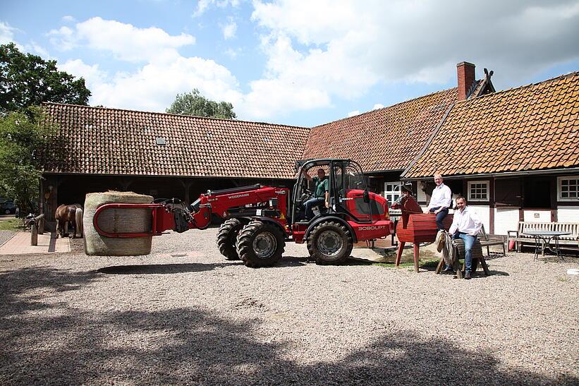 Weidemann Teleskopradlader 3080LPT im Einsatz