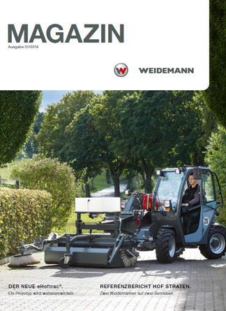 Weidemann Magazin Cover