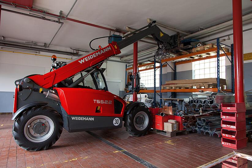 Weidemann telehandler T5522, Telehandler advantages