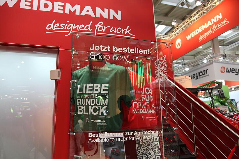 Weidemann Messestand Agritechnica 2025