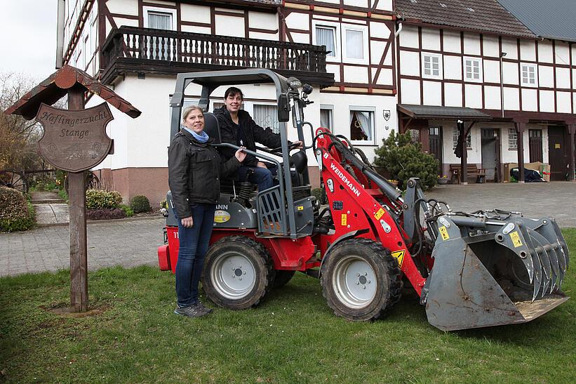 Weidemann 1140 im Einsatz