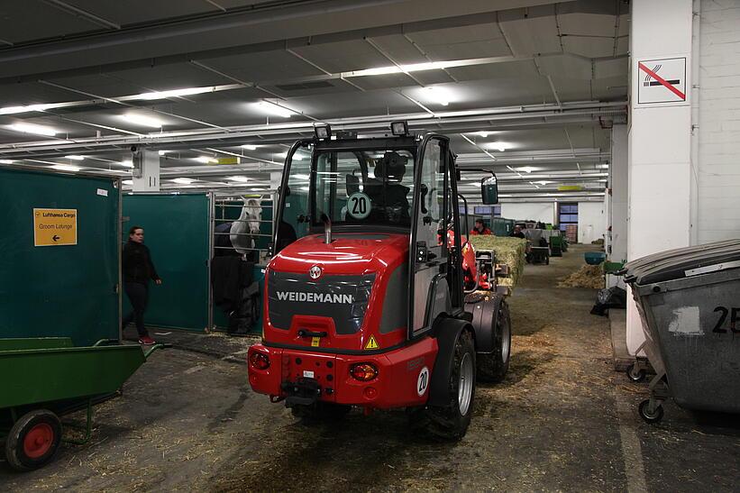 Weidemann Hoftrac 1880 im Einsatz