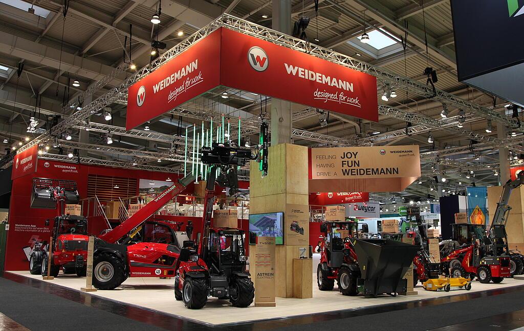 Weidemann Messestand Agritechnica 2025